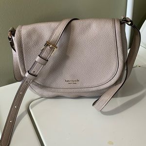 Kate Spade Roulette Gray Crossbody Purse